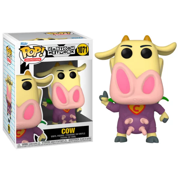Funko POP - Cartoon Network - Cow and Chicken - Superhero Cow