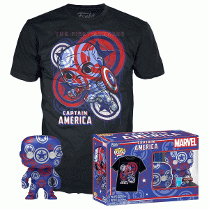 Funko TEE- Marvel - Captain America