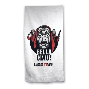Money Heist Bella Ciao! - Mikroszálas törölköző