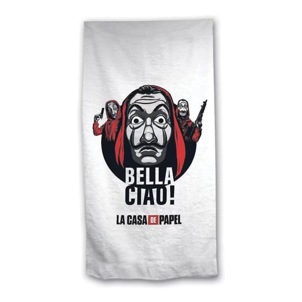 Money Heist Bella Ciao! - Mikroszálas törölköző